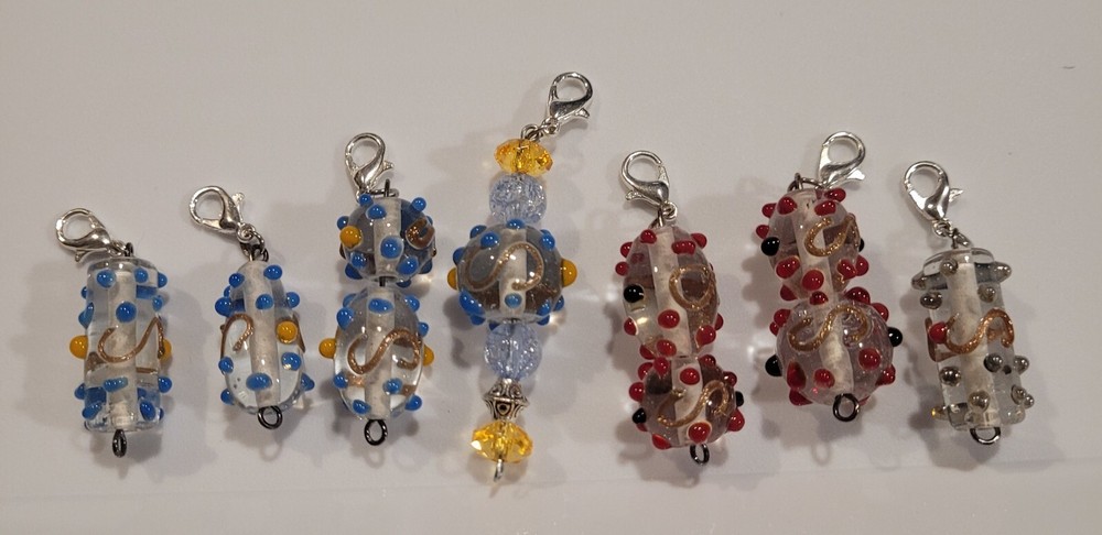 Stitch Markers, Journal Charms