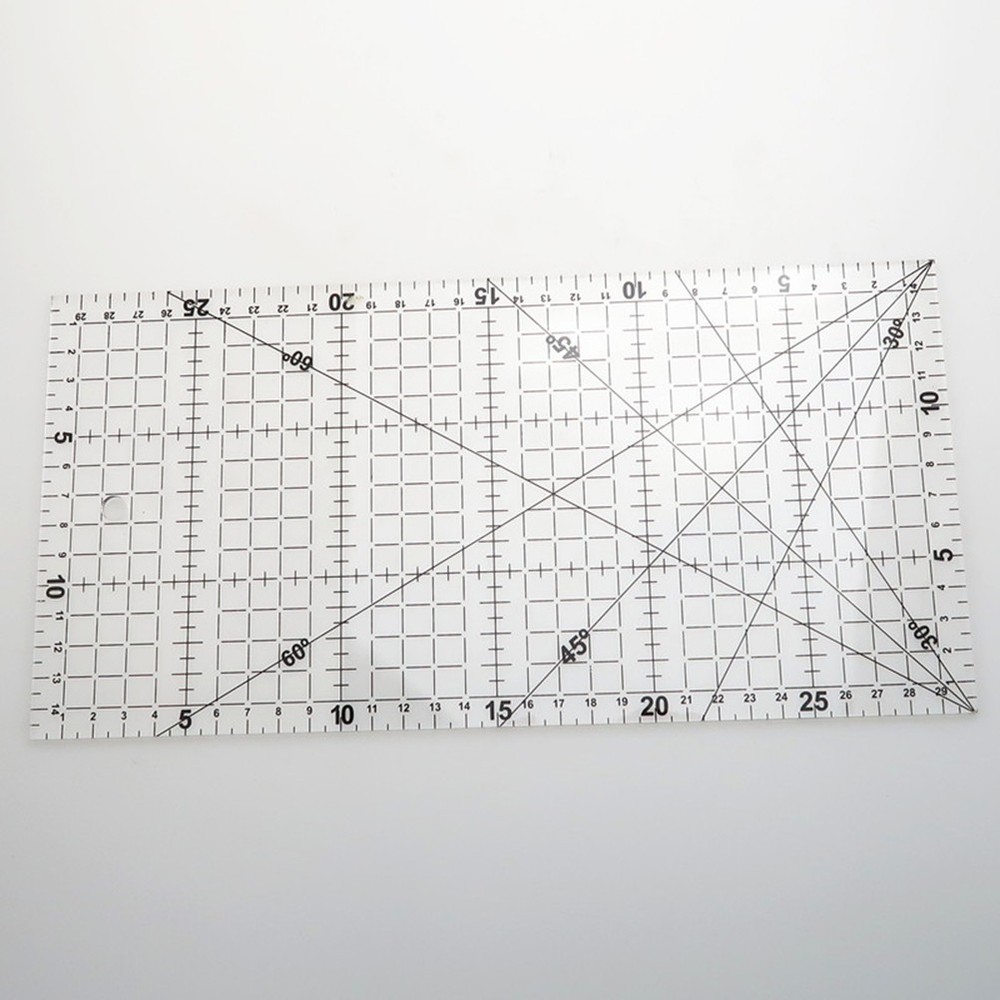 Square Sewing Ruler Pattern Maker Fashion Designing Metric Cloth Measuring