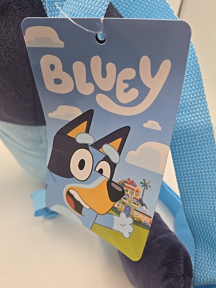 New With Tags Bluey Plush Backpack 17" NWT