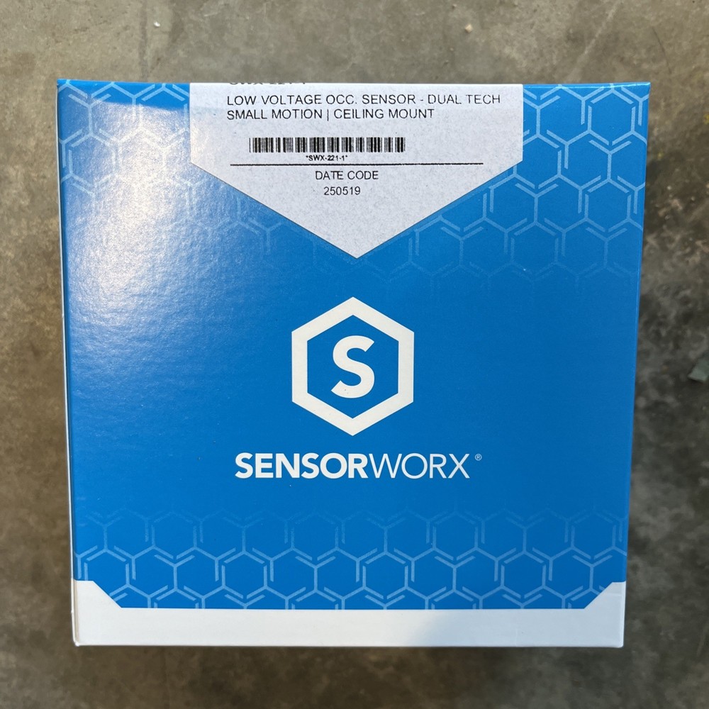 SensorWorx SWX-221-1 Low Voltage Ceiling Occupancy Sensor