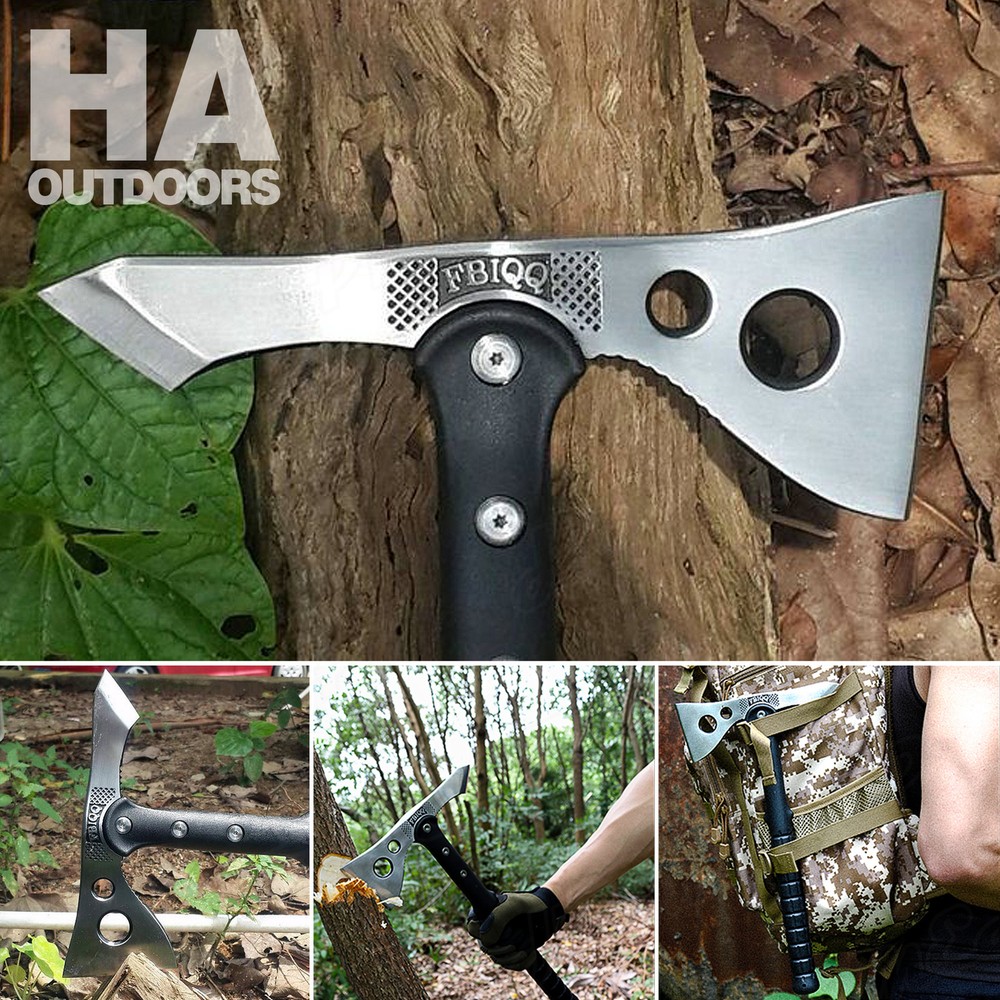 Multi-functional Axe Outdoor Survival Tactical Tool Emergency Hatchet Axe-5 AU