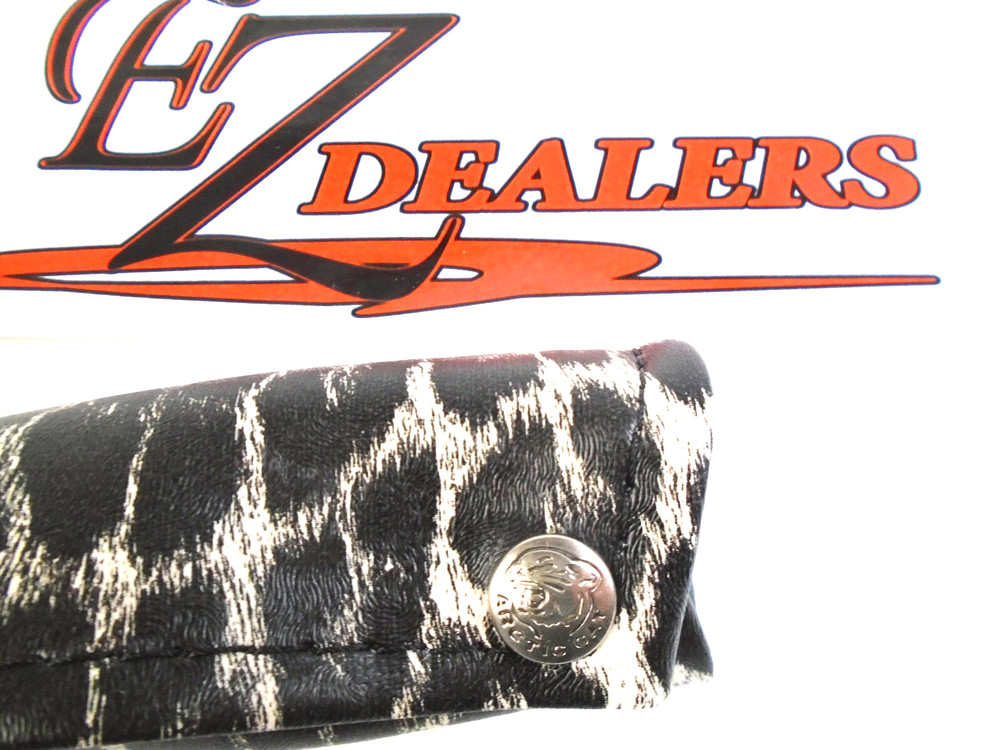 Kitty Cat Snowmobile Handle Bar Pad With The Original Embossing Leopard Pattern