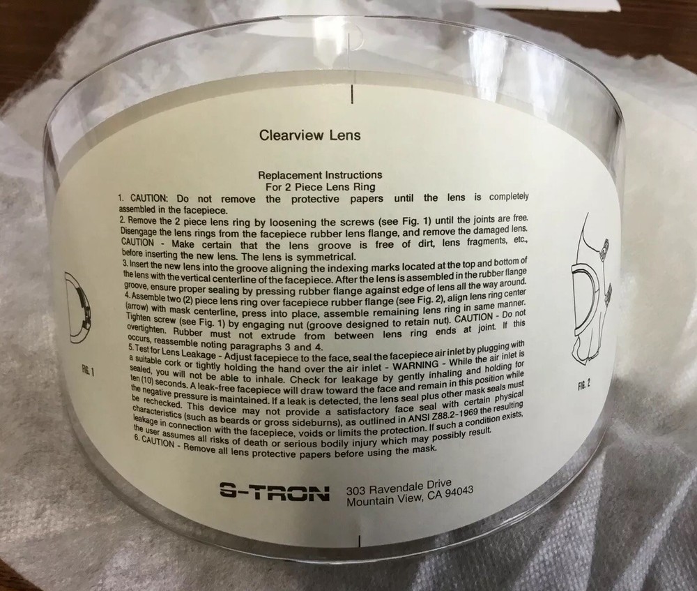 CLEARVIEW LENS 461985 CLEAR LENS