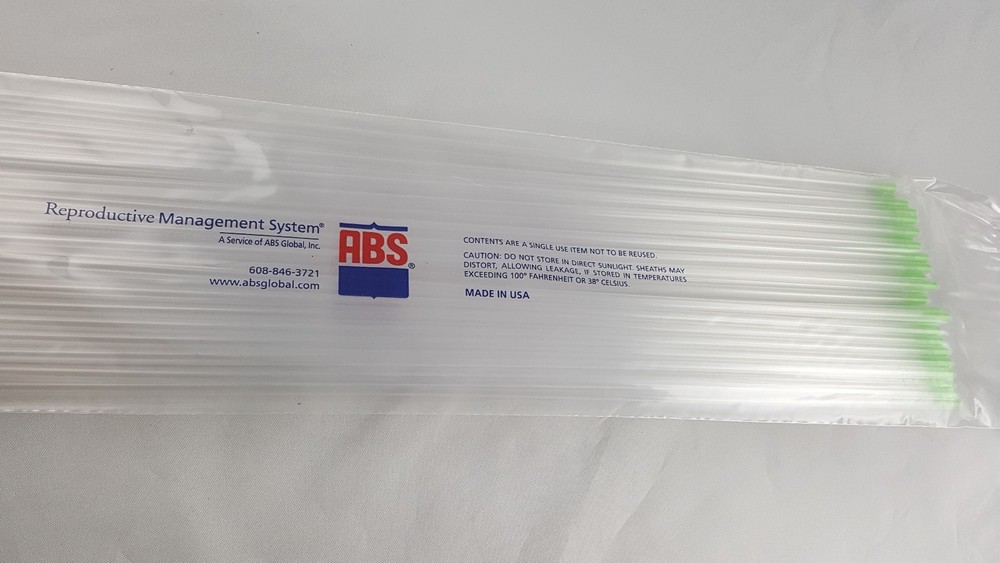 Artificial Insemination Rods 18" X 3/16" Set of 50