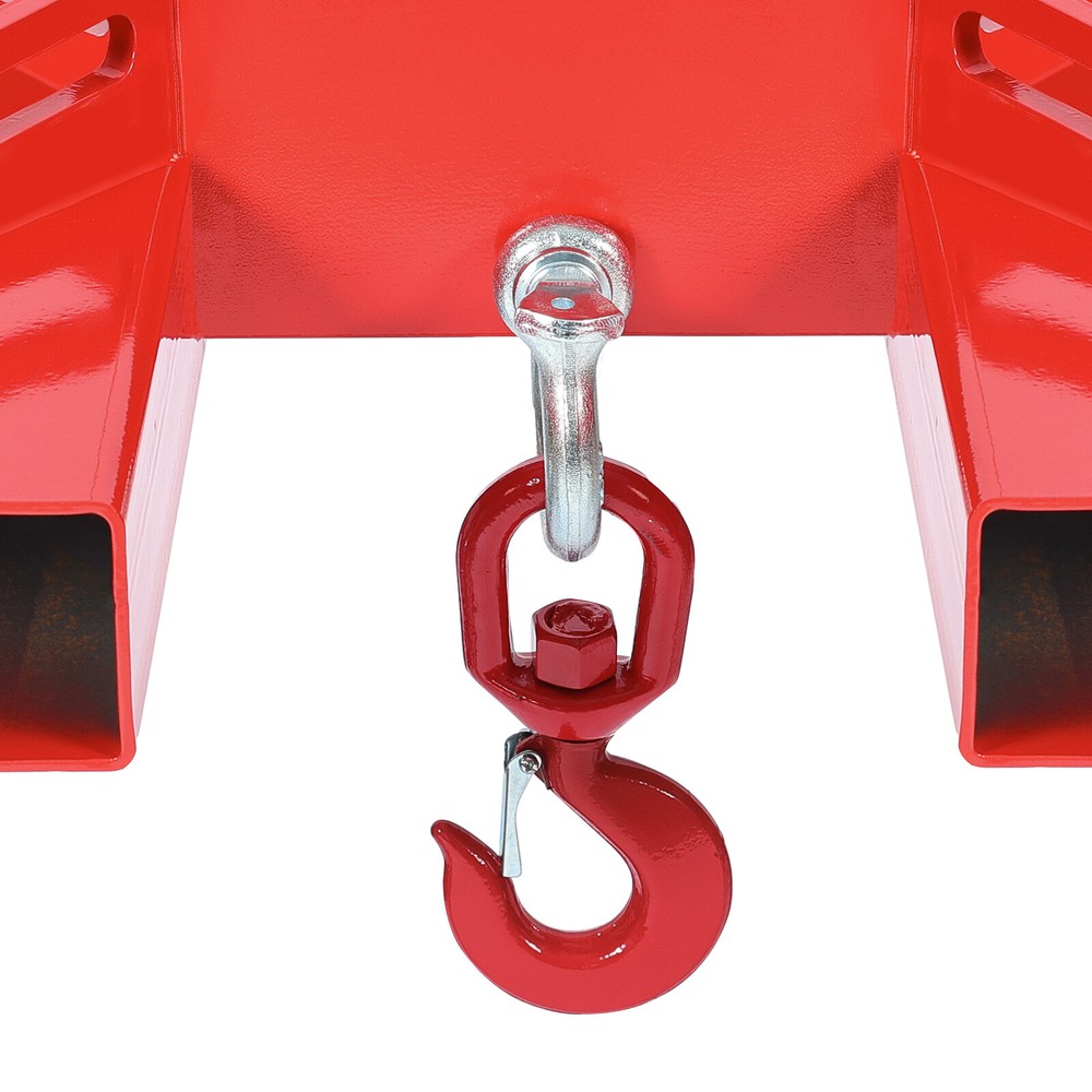 Forklift Lifting Hoist Fork Hook Attachment Mobile Forklift Crane 6600lbs Lift