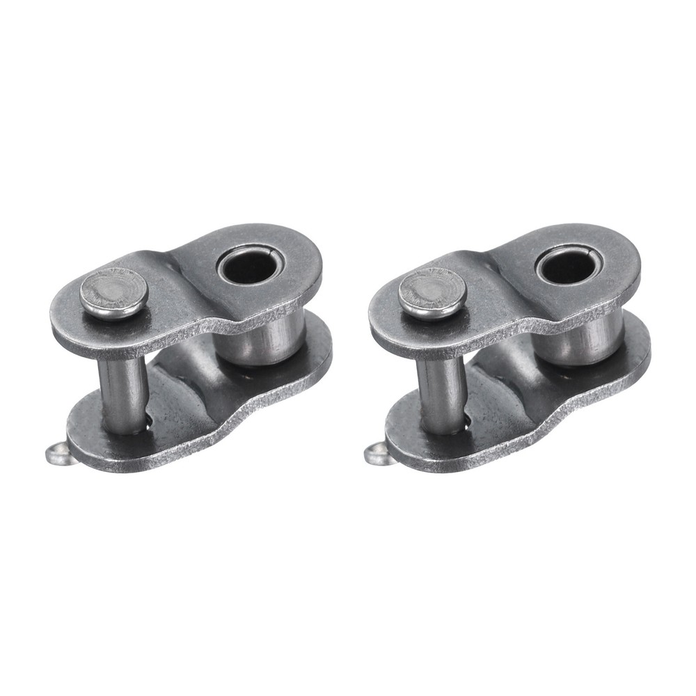 2Pcs #420 Chain Offset Half Link Roller, 1/2" Pitch Carbon Steel