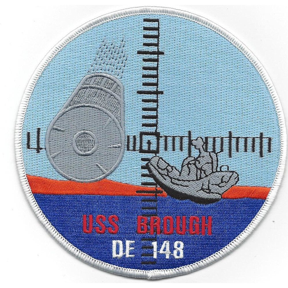DE-148 USS Brough Destroyer Escort Ship Third Version Patch