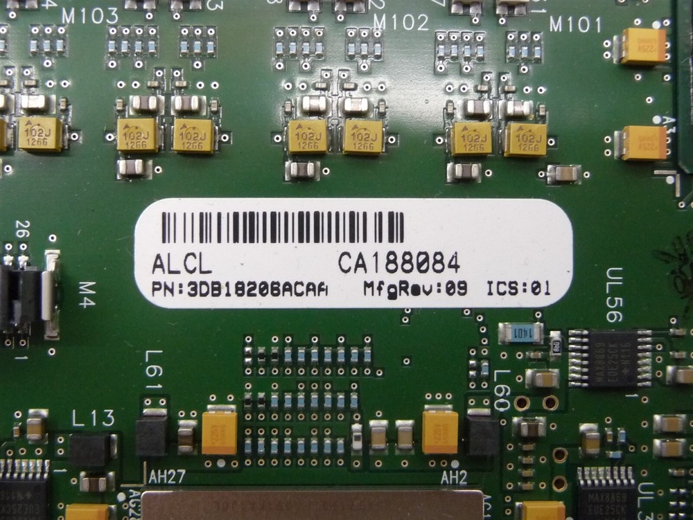 ALCATEL LUCENT 9500 MPR ETHERNET ACCESS SWITCH P8ETH MODULE 3DB18206ACAA