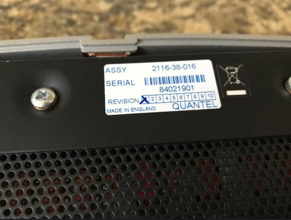 Quantel Jog Remote 2116-38-016