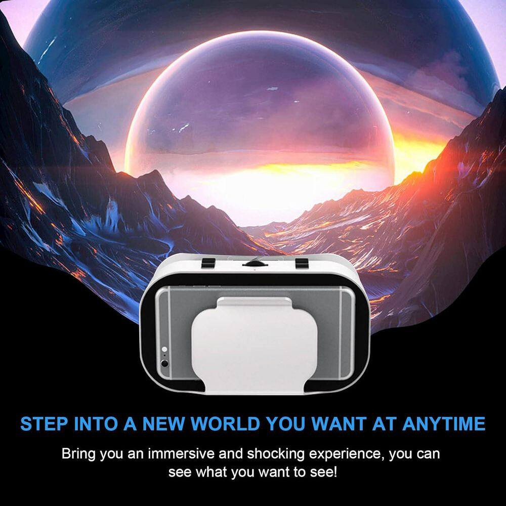 3D VR Glasses Virtual Reality Goggles for Iphone and Android Adjustable Headset