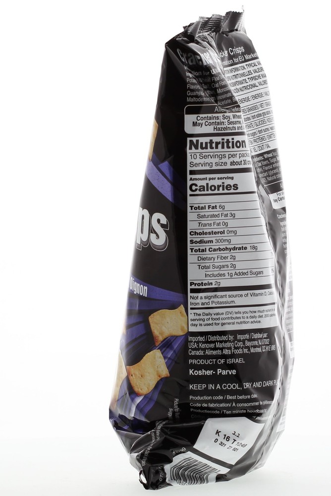 (2 pack Bronner Bros Cracker Crisps 10.6 oz