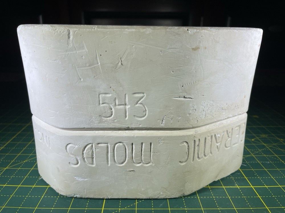 Vintage Macky Ceramic Casting Mold Candy Cane House #543