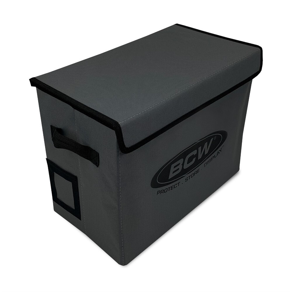 BCW Black Comic Book Foldaway Folding Storage Tote Short Box