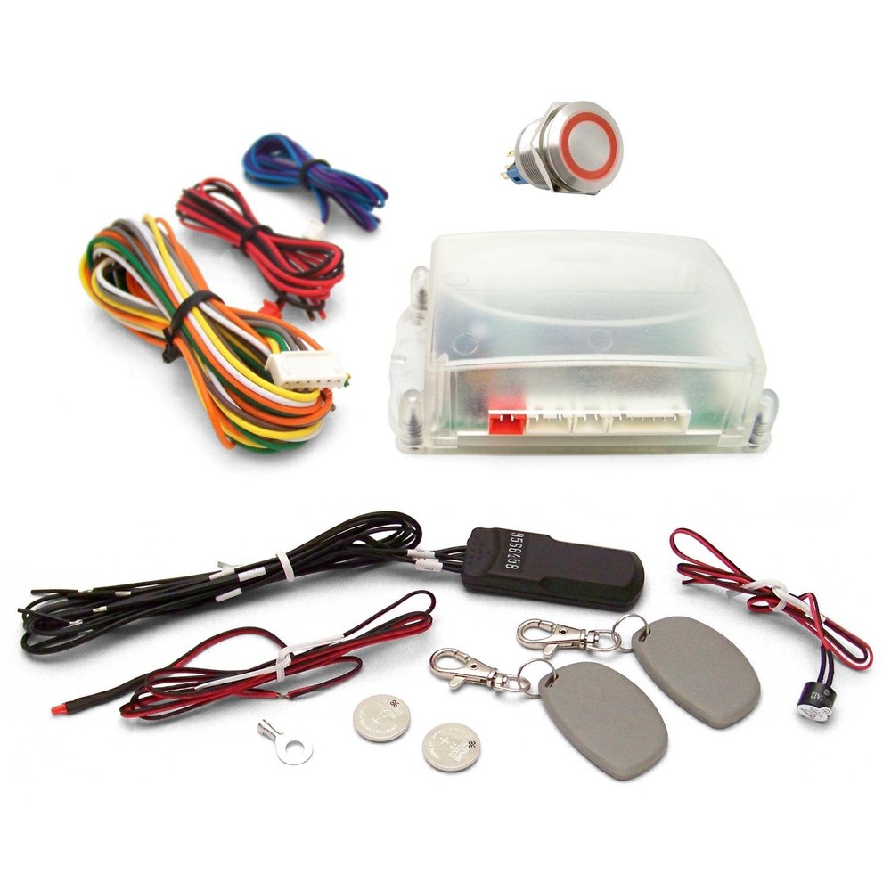 Red One Touch Engine Start Kit with RFID