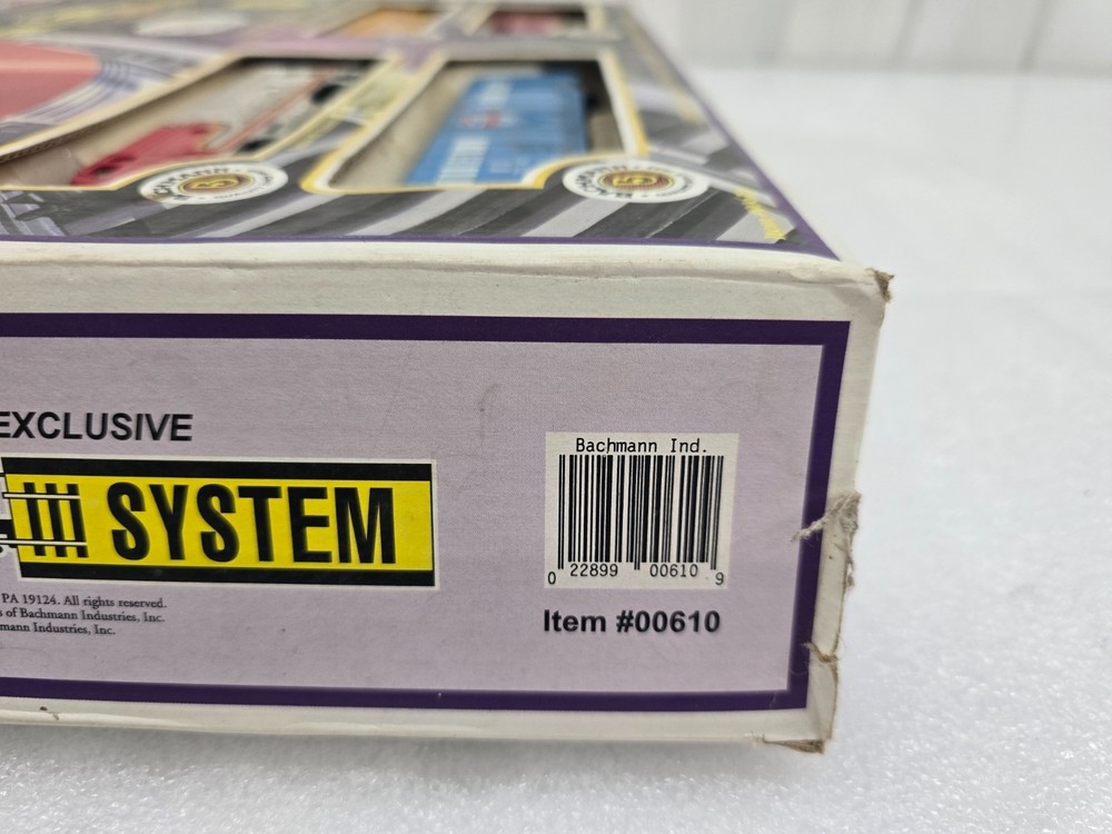 Bachman Galaxy HO Scale Train EZ Track System Read