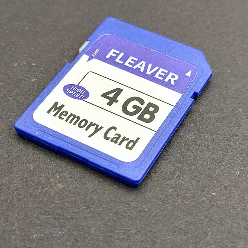 2PACK 4GB SD CARDS Class 4 SDHC Flash Memory Card