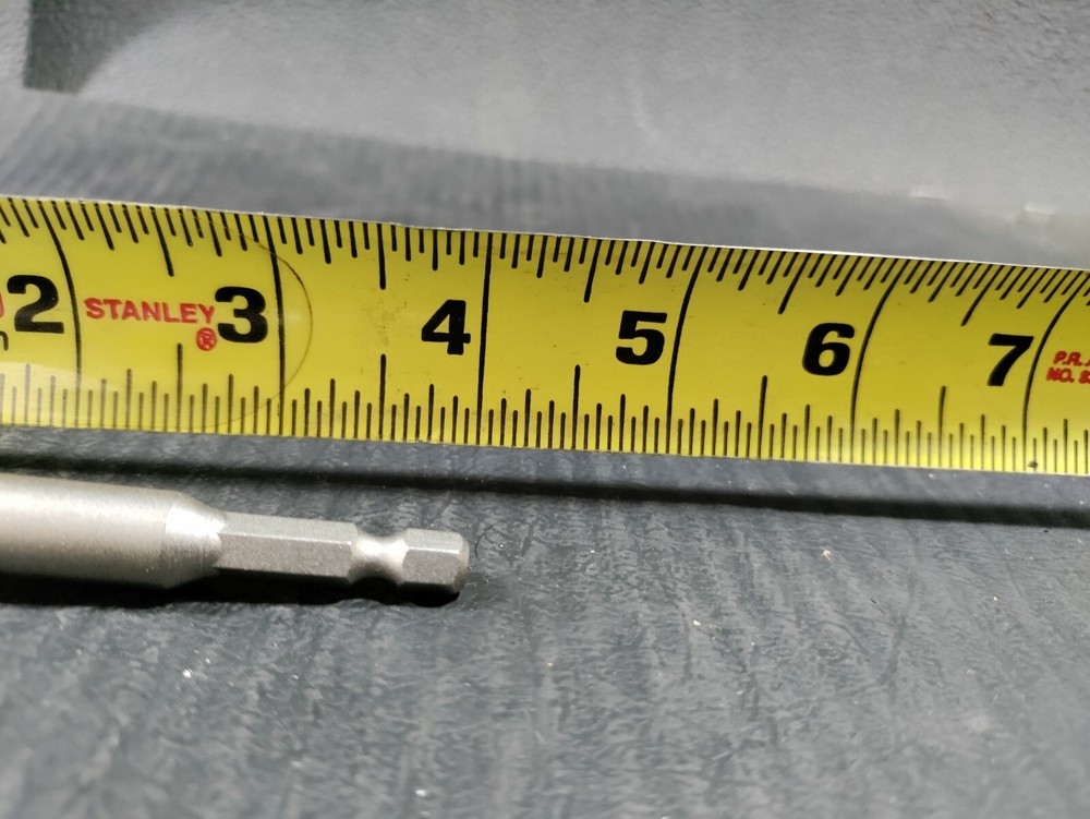 QUICKSCREW 1/2" hexagon extension bit