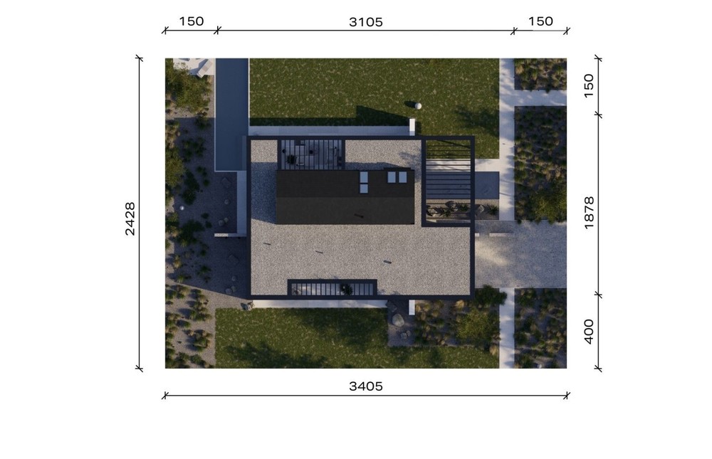 Modern House Plan Home Building Plans Blueprints, Small Cabin - Tiny House Plans