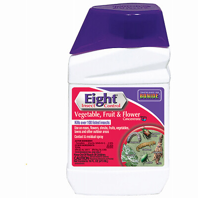 Bonide 442 Insect Control, Liquid, Spray Application, 1 pt Bottle White