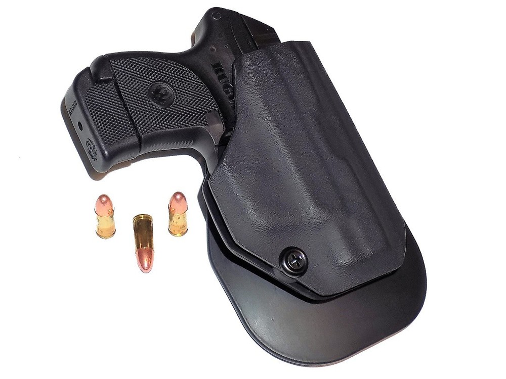 Aggressive Concealment OWB Kydex Paddle Holster Ruger LCP MAX