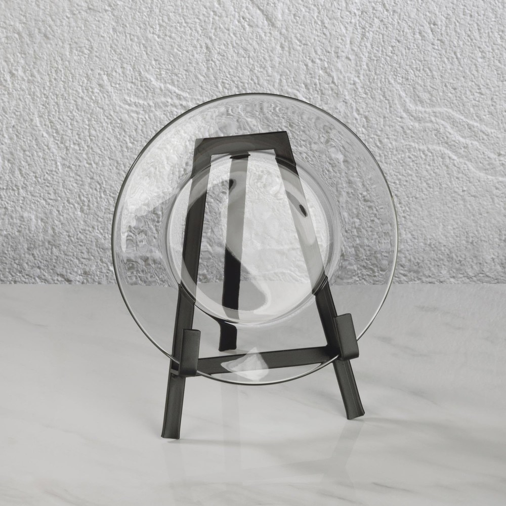 Small Black Tabletop A-Line Metal Easel