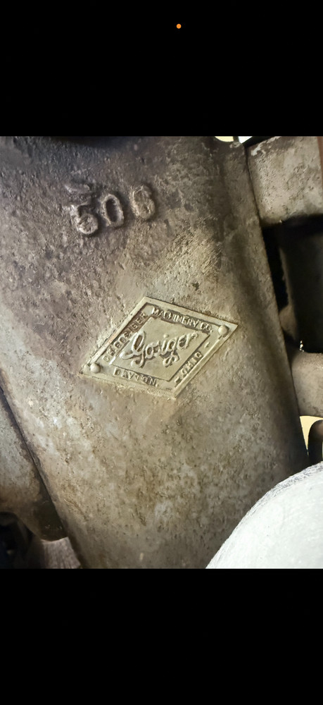 Edlund/c.h gosiger drill press