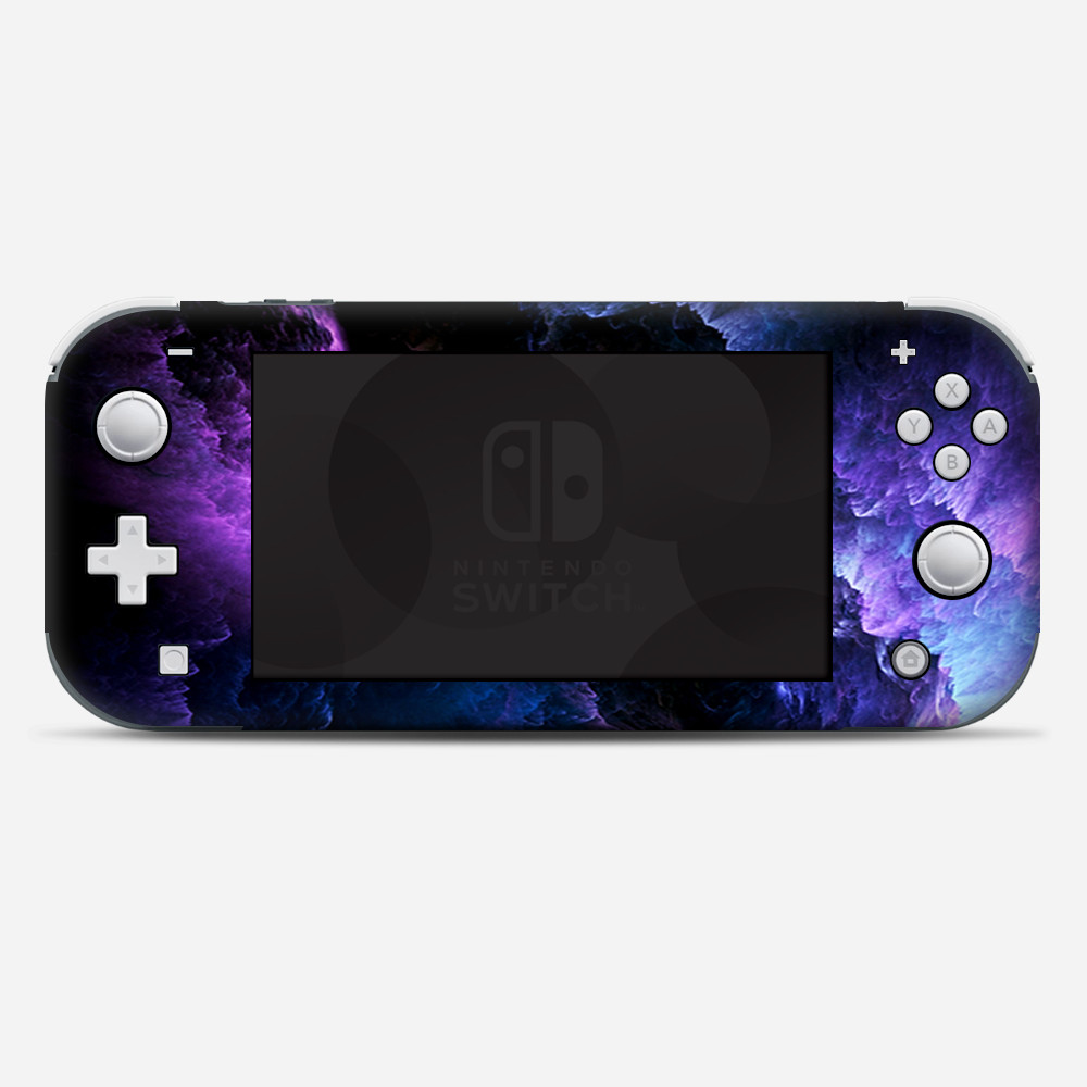 Skins Decals wrap for Nintendo Switch Lite - purple storm clouds