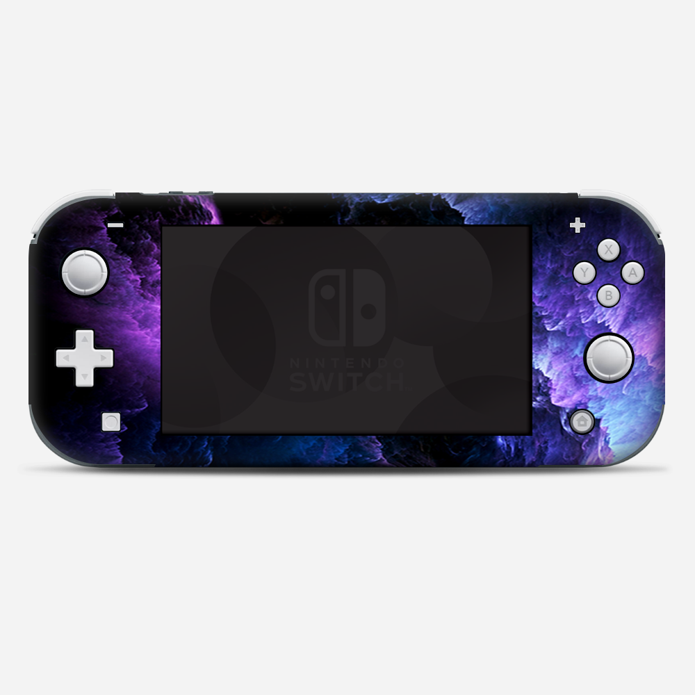 Skins Decals wrap for Nintendo Switch Lite - purple storm clouds