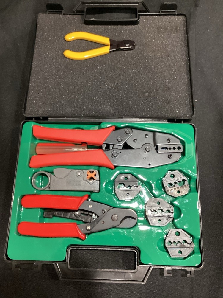 ECLIPSE 500-001 Pro's Kit Coax Crimping Kit- NEW