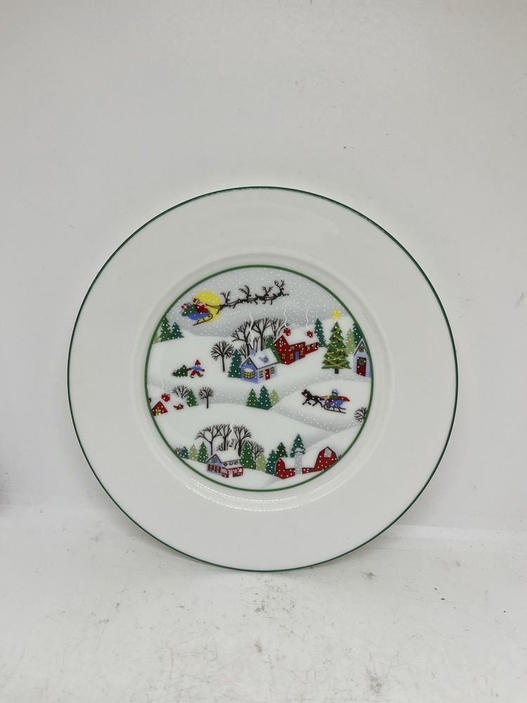 Lenox Sleighride 5 Piece Place Setting As Found Read Description