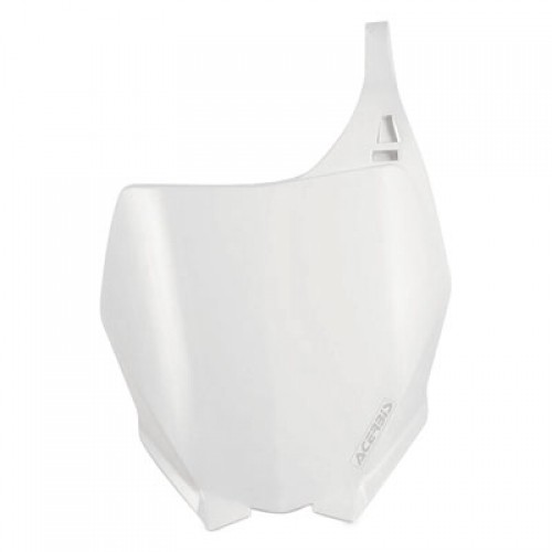 Acerbis Front Number Plate White 2042390002