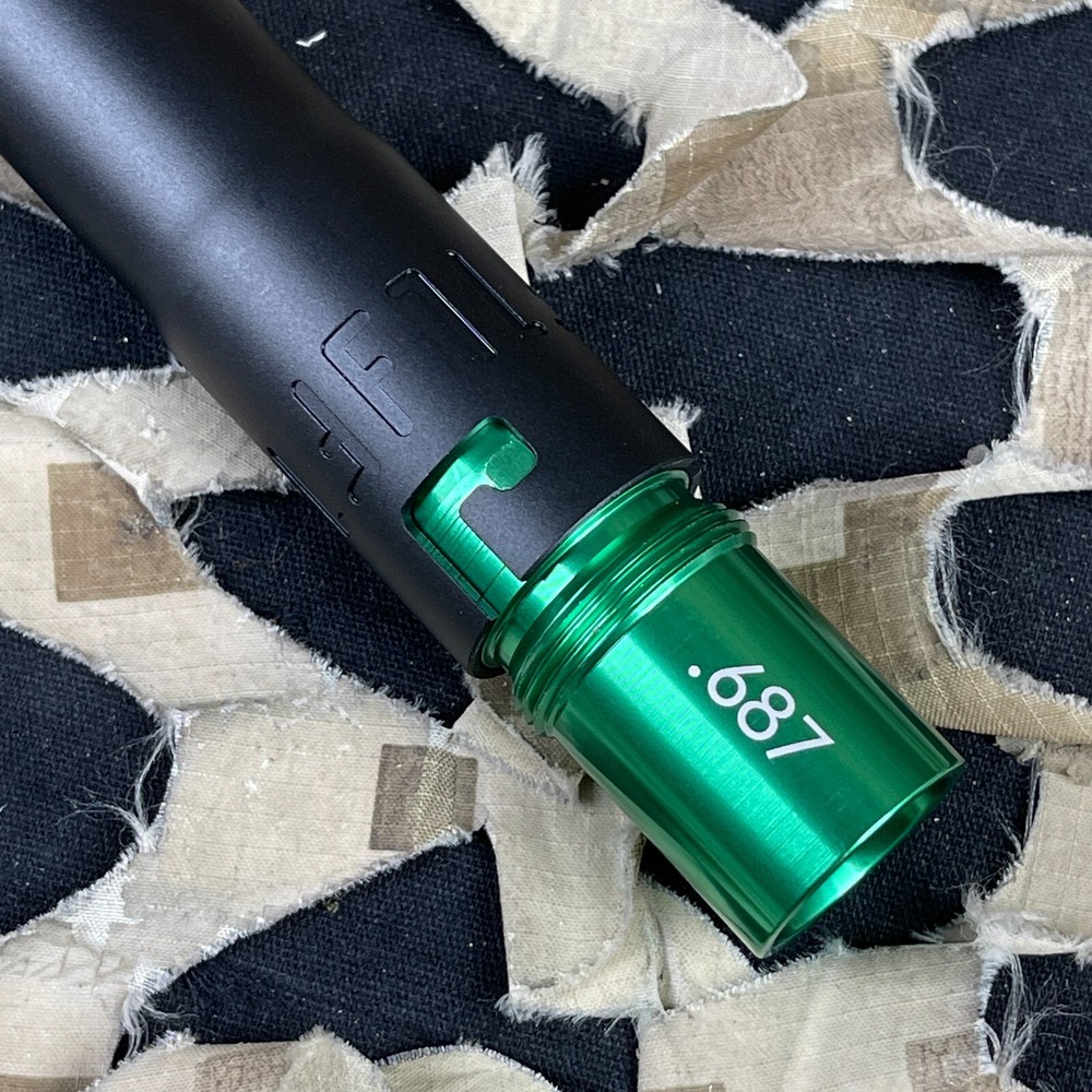 NEW Field One Acculock Complete Barrel w/ Insert - Dust Black - .687