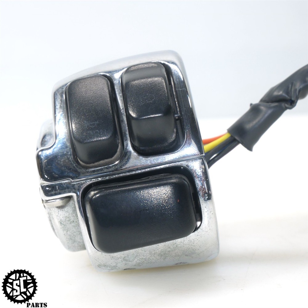 04-07 HARLEY-DAVIDSON SOFTAIL FXST LEFT HANDLEBAR CONTROL SWITCH 71682-06A D53