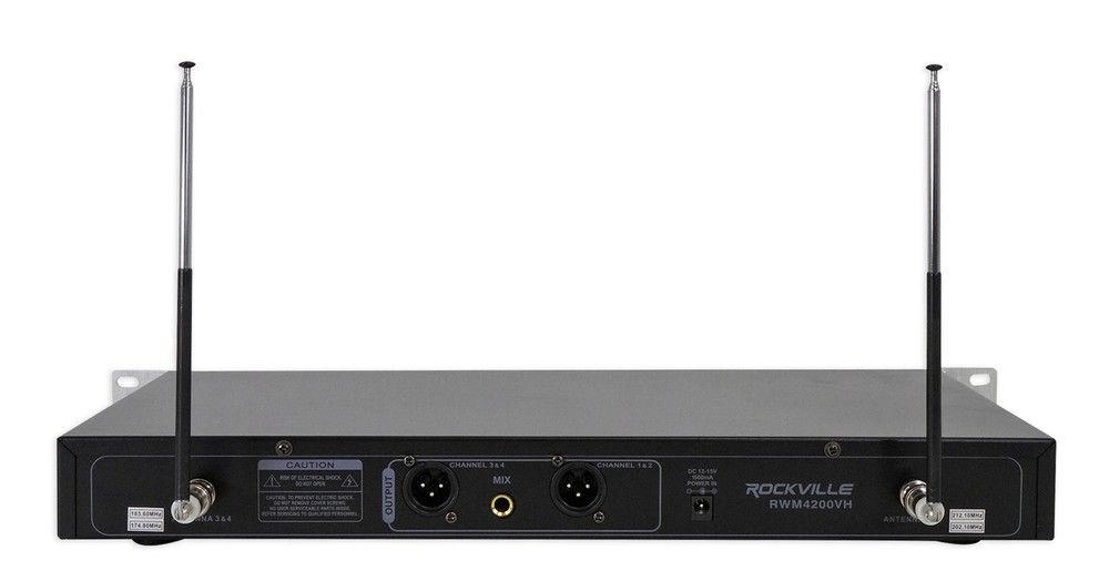 Rockville Pro Dual 12" Laptop/iphone/ipad/Android/Tablet Karaoke Machine/System