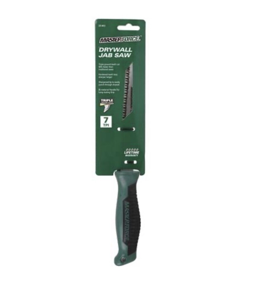 Masterforce® 6" Plastic Handle Jab/Drywall Saw