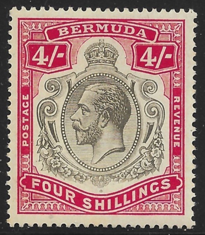 BERMUDA      SC51     SG52b      MINT LIGHTLY HINGED