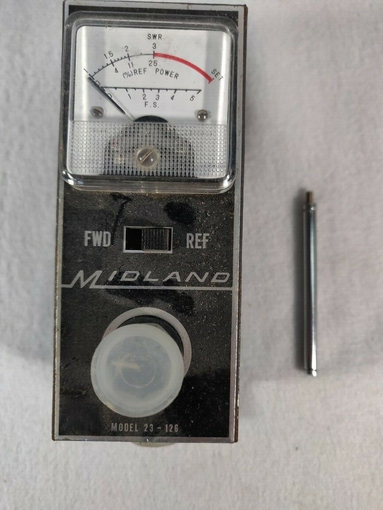 Midland Field Strength Indicator and Standing Wave Bridge Model 23-126