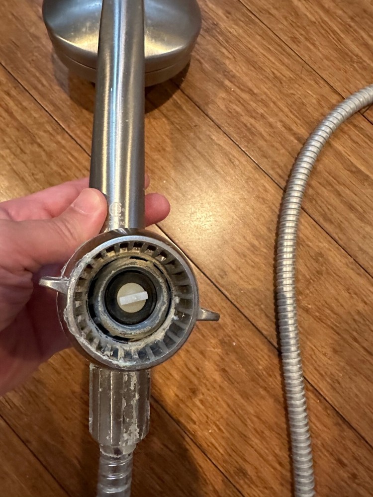 Handheld Shower Head Wall Mounted Brushed Nickel