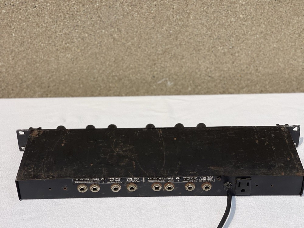 QSC Rack Mount X-2.2 Electronic Crossover - Audio Processor