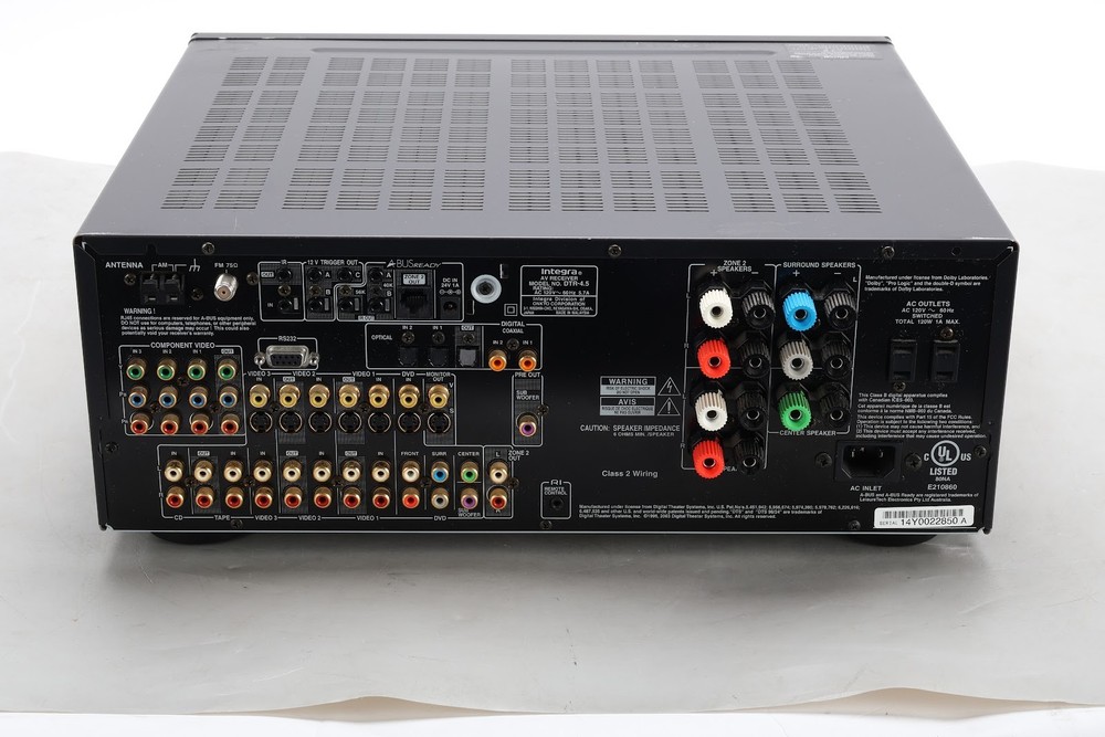 Integra DTR-4.5 5.1-Channel AV Receiver