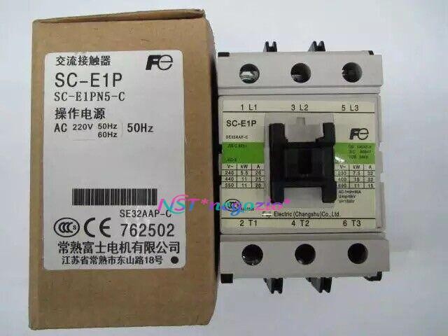 1 Pc. New SC-E1P Contactor AC220V