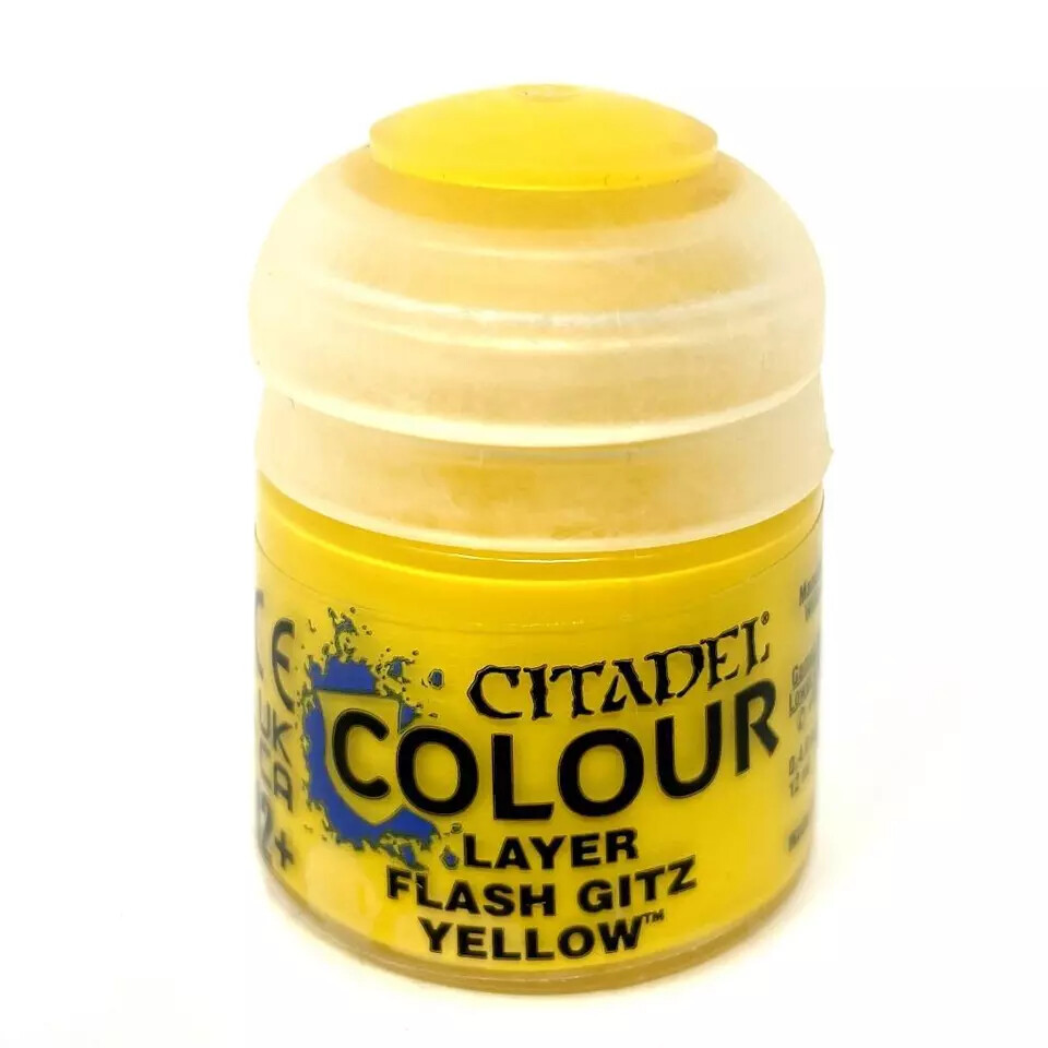 Citadel Layer: Flash Gitz Yellow (12ml) Free Shipping on Extra Items