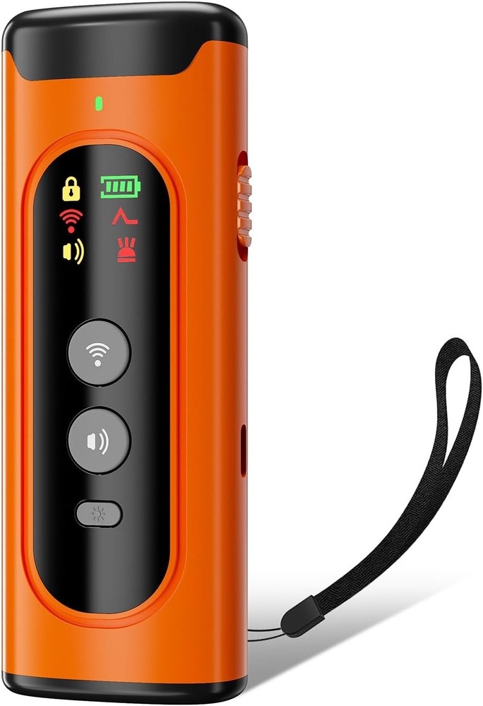 2024 Ultrasonic Dog Bark Deterrent - Effective Training Tool with LED Flashlight