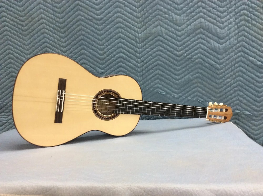Hand-Crafted All Solid Wood Classical Guitar