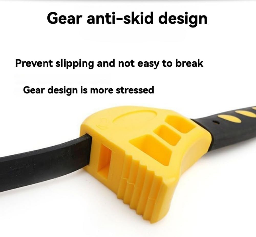 EMSTAR 2PCS Strap Wrench Set, Adjustable Rubber Upgrade for 4...