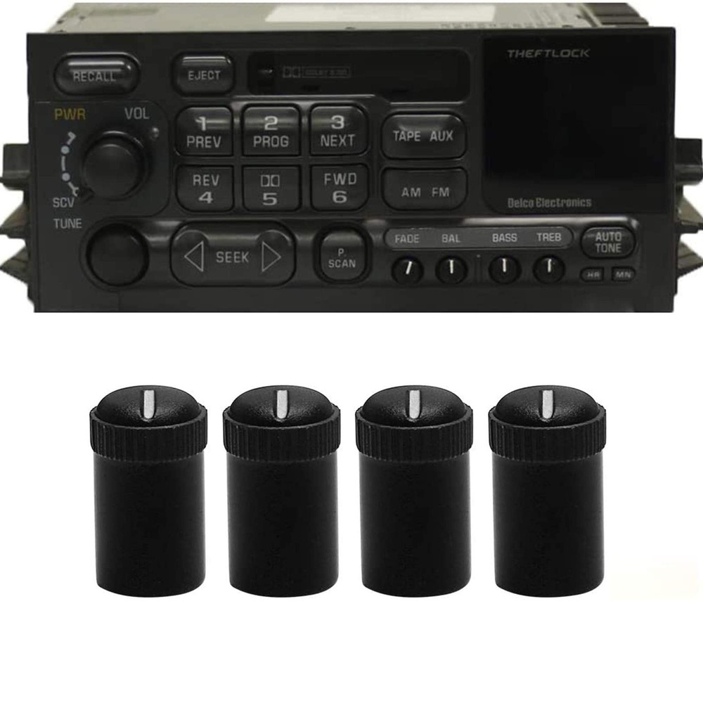 GM Original Equipment Radio Speaker Control Knobs Pack of 4