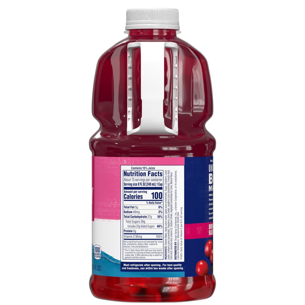 Ocean Spray® Cran-Raspberry® Cranberry Raspberry 101.4 Fl Oz (Pack of 1)