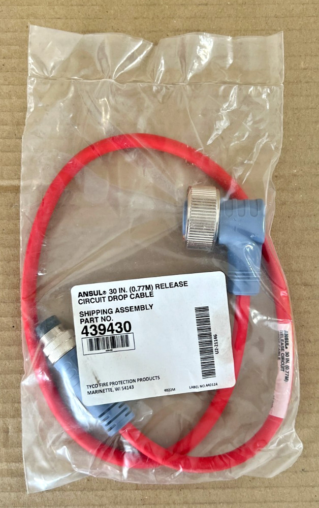 ANSUL PART NO. 439430Release Circuit Drop Cable