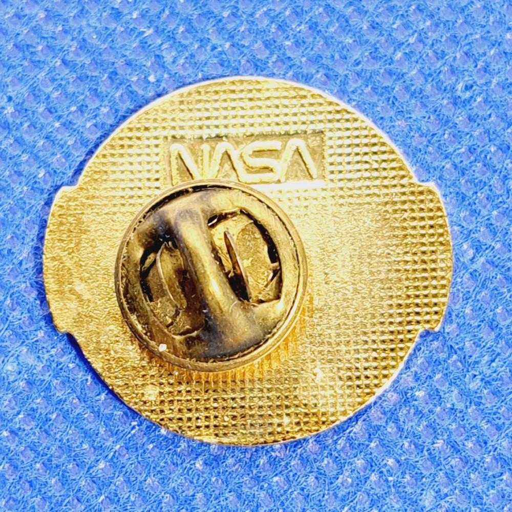 NASA Space Mission Operations Enamel Lapel Hat Pin
