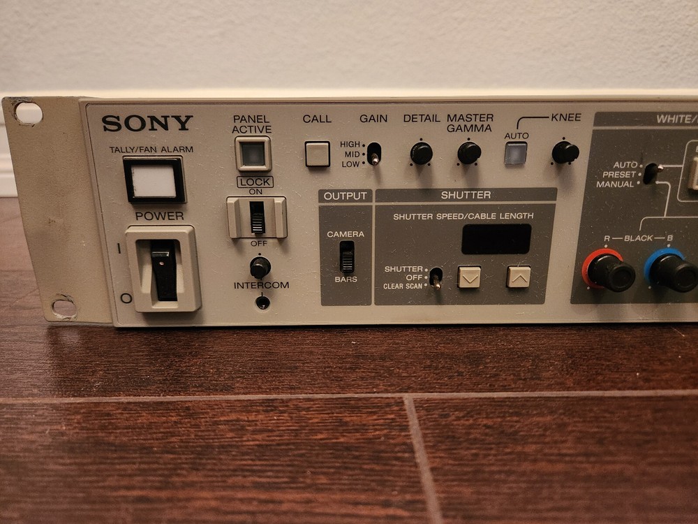 Sony CCU-D50 SDI Camera Control Unit #1 *Sold AS-IS*